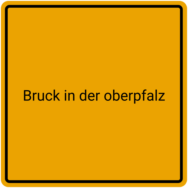 Meldebestätigung Bruck in der Oberpfalz